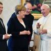 Der Papst gab Merkel einen Ratschlag für den Umgang mit Trump mit. 