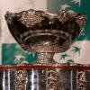 Um diesen Pokal geht es im Davis Cup.