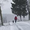 In den Höhenzügen des Waldeckischen Uplands hat der Winter Einzug gehalten.