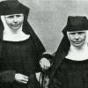 Sr. Maximiliana Messerer und Sr. Udalrika Baustel unterrichteten mit viel Hingabe gehörlose Mädchen. 