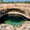 Das Bimmah Sinkhole im Oman