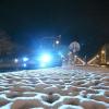 Winterwetter in München. In Teilen Bayern gab es rund 20 Zentimeter Schnee.