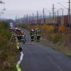 Die Feuerwehr war mit einem Großaufgebot im Einsatz.