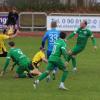 Das 2:0 erzielt hier Simon Gruber (rechts). Die übrigen Beteiligten von links: David Lobendank, Jan Reicherzer, Luca Obirei, Torwart Markus Hirmke und Manuel Meyer.