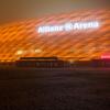 Die Allianz Arena in München wird heute, am 25. November, orange beleuchtet, um auf Gewalt gegen Frauen und Mädchen aufmerksam zu machen.