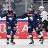 Ein starkes Duo: Wojciech Stachowiak (rechts) und Daniel Schmölz gastieren am Mittwoch mit dem ERC Ingolstadt in Straubing. 