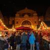 Der Gögginger Weihnachtsmarkt vor dem Kurhaus