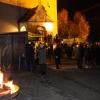 Trubel herrschte nach dem Konzert auf dem Kirchplatz in Obergriesbach.