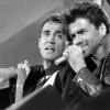 Die erhoffte Weihnachts-Nummer-Eins blieb Wham! 1984 verwehrt. Aber George Michael stand dafür mit Band Aid an der Chartspitze. (Archivfoto)