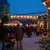 Der Weihnachtsmarkt der Zimmerei Stark in Auhausen.