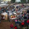 Der Weihnachtsmarkt in Unterhausen. 