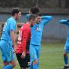 Nicht zu fassen. Der SV Cosmos Aystetten (von links Fabian Krug, Raphael Marksteiner, Stefan Simonovic und Balasz Gazdga) unterlag dem vfB Durach im Kellerduell mit 0:5.