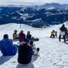 Gigantische Halbröhre: Die Superpipe in Laax ist 220 Meter lang und an den Seiten sieben Meter hoch.