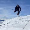 Unterwegs im Snowpark von Laax: So sieht es aus, wenn Könner ihre Tricks zeigen.