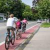 So ein Schutzstreifen für Fahrradfahrer könnte in Gablingen umgesetzt werden. 