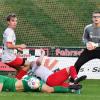 Youngster Tim Gruber vom SC Altenmünster (links) hat in den bisherigen 15 Spielen keine einzige Minute gefehlt.