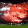 Aufgeheizte Stimmung beim Pokal-Duell zwischen Karlsruhe und Augsburg.