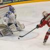 Am Sonntagabend war der Tabellenführer der DEB Oberliga Süd, die Blue Devils Weiden, in der Memminger Eissporthalle am Hühnerberg bei den ECDC Memmingen Indians zu Gast. Die Indians zeigten von Spielbeginn an, dass sie heute keine Gastgeschenke zu vergeben haben und legten vielversprechend los. 
Treffer für die Indians bereits in der 2. Minute!Bereits in der 2. Minute erzielte Sergei Topol das 1:0 für die Maustädter unter dem Jubel von 915 Zuschauern. Doch die Gäste konterten bereits 1 Minute. später zum Ausgleich. 10 Minuten später waren wieder die Indians an der Reihe. Matej Pekr war der Torschütze. Die Blue Devils brauchten nun 5 Minuten bis zum zwischenzeitlichen Ausgleich durch Chad Bassen. Das war es aber noch nicht. Im 1. Drittel brachte Sergei Topol in der folgenden Minute die Indians mit 3.2 in die 1. Drittelpause. Nach der Pause konnte er mit seinem 3. Treffer an diesem Abend auf 2 Tore Vorsprung erhöhen - Spielstand 4:2.Spiel wird verbissenerDen Anschlusstreffer der Gäste zum 4:3 erzielte in der 39. Minute Dennis Thielsch. Das Spiel wurde im letzten Abschnitt verbissener und beide Abwehrreihen gerieten immer mehr unter Druck. Der Turm in der Abwehrschlacht war auf Memminger Seite einmal mehr Marco Eisenhut, der alle Chancen der Gäste aus Weiden zunichte machte. In der Schlussminute konnte Matej Pekr nach einem Anspiel von Jaroslav Hafenrichter mit einem Schuss ins leere Tor den Deckel drauf machen zum viel umjubelten 5:3 für die Indians.