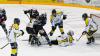 Am Samstag haben die ECDC Memmingen Indians gegen die Mad Dogs Mannheim im Halbfinale der DFEL-Play-Offs zuhause 3:2 n. P. gewonnen. Das Spiel am Sonntag verlor der ECDC Memmingen dagegen mit 2:3 n. V. Damit steht es 1:1 im Modus "Best-of-five". Am kommenden Wochenende findet Spiel drei und vier in Mannheim statt. Anspiel am Samstag ist um 19.45 Uhr, am Sonntag um 12.30 Uhr.