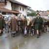 Trotz teilweise strömenden Regen kamen hunderte Zuschauern zum Viehscheid nach Wertach. Mit insgesamt rund 700 Tieren von sechs verschiedenen Alpen gehört er zu den größeren Viehscheiden im Allgäu. Neben einem Festzelt gab es auch einen großen Krämermarkt, der ebenfalls gut besucht war.