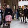 Der Viehscheid in Pfronten Röfleuten konnte in diesem Jahr wieder im gewohnten Rahmen stattfinden. Mit einem prächtig geschmücktem Kranzrind führte Hirte Florian Mörz die Herde an. Abgetrieben wurden die Schumpen vom Röfleuter Berg. Viele Helfer und Treiber waren nötig, um die Tiere sicher ins Tal und auf den Scheidplatz zu bringen.