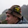 Der Viehscheid in Pfronten Röfleuten konnte in diesem Jahr wieder im gewohnten Rahmen stattfinden. Mit einem prächtig geschmücktem Kranzrind führte Hirte Florian Mörz die Herde an. Abgetrieben wurden die Schumpen vom Röfleuter Berg. Viele Helfer und Treiber waren nötig, um die Tiere sicher ins Tal und auf den Scheidplatz zu bringen.