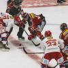 Gestern Abend fand in der Memminger Eissporthalle ein Freundschaftsspiel zwischen dem ECDC Memmingen Indians und dem EC Peiting statt. Die Indians gewannen, unter ihrem neuen Trainer Björn Lidström mit 4:3.