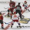 Gestern Abend fand in der Memminger Eissporthalle ein Freundschaftsspiel zwischen dem ECDC Memmingen Indians und dem EC Peiting statt. Die Indians gewannen, unter ihrem neuen Trainer Björn Lidström mit 4:3.