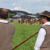 Am Sonntag fand das Albhornbläsertreffen bei Wertach statt. Nach einem Gottesdienst, dem Frühshoppen und Vorträgen der 4 Landkreise und den "Geiselschnöller" aus Nesselwang, gab es einen Gemeinschaftschor mit 160 Albhornbläserrinnen und Bläser. "Es ist Atemberaubend so etwas zu hören. Der Klang ist einzigartig wenn so viele Alphörner auf einmal zu hören sind", so Katja Gehring aus Wertach.