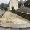Auch die Gemeinde Kennelbach bei Bregenz blieb nicht von den Wassermassen verschont. Innerhalb kürzester Zeit staute sich dort die sonst ruhige Bregenzer Ach zu einem reißenden Fluss auf.
[video]https://www.youtube.com/watch?v=yrzpEPfL9L4[/video] 
Brücke wurde "freigebaggert""Die örtlichen Baggerbetriebe sind sofort gekommen und haben die Verklausung an der Brücke sofort freigebaggert. Sonst hätte es noch viel schlechter ausgeschaut. Ich hatte viel Glück, die Baumstämme haben sich am Geländer verkeilt und das Wasser über die Straße geleitet", so Anwohner Hans Plankensteiner. Die Straße vor dem Haus von Hans Plankensteiner ist komplett voll mit Geröll und Baumstämmen. Feuerwehr und Anwohner befreiten Keller und Einfahrten von Schlamm und Geröll.Keine WarnungEine Warnung gab es laut den Anwohnern von Kennelbach nicht. Weder über Sirene noch über eine Warnapp kam eine Meldung. Gerettet wurden die Anwohner von den umliegenden Baggerbetrieben, die sofort vor Ort waren.