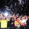 Über 7.000 Fans feierten am Samstagabend mit Rapper Sido am Festspielhaus in Füssen. Nachdem am Freitagabend Sarah Connor die Bühne rockte, war am Samstagabend dann 41-jährige HipHop-Rapper Sido dran.