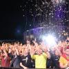 Über 7.000 Fans feierten am Samstagabend mit Rapper Sido am Festspielhaus in Füssen. Nachdem am Freitagabend Sarah Connor die Bühne rockte, war am Samstagabend dann 41-jährige HipHop-Rapper Sido dran.