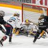 Mit einem satten 8:1 haben beim DFEL-Spiel in Memmingen am Sonntag, 20. November 2022 die Damen des ECDC Memmingen die Eisbären Juniors aus Berlin nach Hause geschickt.