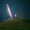 Klarer Himmel, wenig Wind - der Jahreswechsel bot von Bihlerdorf einen tollen Blick auf das Silvesterfeuerwerk in Richtung Sonthofen und Immenstadt.