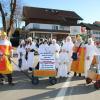 Bei strahlendem Sonnenschein zogen die Faschingsgruppen wieder durch Lechbruck