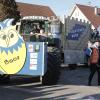 68 Gruppen (Wagen, Kapellen, Fanfarenzüge und Fußvolk) haben beim Faschingsumzug in Kirchdorf/Iller bei Kaiserwetter für beste Stimmung gesorgt. Im Anschluss wurde noch in der Festhalle Kehraus gefeiert.