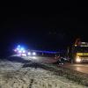 Schwerer Unfall bei Burgau am 12. März 2023 auf der Autobahn A8: Autofahrer verletzt, hoher Sachschaden.