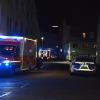 Rauchentwicklung in einem Haus in der Memminger Innenstadt in der Nacht zum Dienstag. Vier Bewohner und drei Polizeibeamte leicht verletzt.