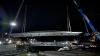 Ein Konvoi mit einer Länge von fast 300 Metern, hat am Freitagabend zwei 28 Meter lange Brückenteile nach Zech bei Lindau geliefert.  Die neue Brücke, über der Leiblach soll dann im Juli fertiggestellt sein. 
 
Bilder: Davor Knappmeyer 