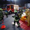 Gleich drei Szenarien hatte die Feuerwehr Oberstdorf am Montagabend gleichzeitig zu bekämpfen. Bei einer Großübung mit über 100 Kräften der Feuerwehr Oberstdorf, Rettenberg und Sonthofen zusammen sorgten die ehrenamtlichen Einsatzkräfte für viel Aufsehen in der Oberstdorfer Marktgemeinde.
 
Bilder: Benjamin Liss