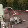 Zu einer Großübung mit über 60 Einsatzkräften, rückte am Dienstagabend die Feuerwehr Immenstadt und Eckarts. In der Asphaltmischanlage bei Seifen, war es zu einer angenommenen Explosion im Mischturm gekommen.
 
Fotos: Benjamin Liss