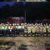Zu einer Großübung mit über 60 Einsatzkräften, rückte am Dienstagabend die Feuerwehr Immenstadt und Eckarts. In der Asphaltmischanlage bei Seifen, war es zu einer angenommenen Explosion im Mischturm gekommen.
 
Fotos: Benjamin Liss