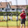 Bilder vom ersten Tag des 34. Internationalen Pfingstturniers der Steinheim Red Phantoms. Teilnehmer sind folgende Manschaften: Dachau/Deggendorf, Villingendorf Cavemen, Ravensburg Leprechauns, Steinheim Red Phantoms, Bretten Kangaroos und Zürich Lions.
 