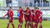 Freude beim FC Memmingen: Nach dem 2:0-Sieg gegen den TSV Nördlingen überwintern sie auf dem zweiten Tabellenplatz in der Bayernliga. (Archivfoto)