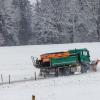 Die winterlichen Verhältnisse haben auf den Allgäuer Straßen zu Verzögerungen geführt. In der Kemptner Innenstadt hatten Fußgänger mit rutschigen Gehwegenzu kämpfen.