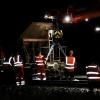 Am Montag sind drei Waggons eines Baustellenzuges bei Hergatz entgleist. Verletzte gab es glücklicherweise nicht.