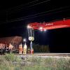 Am Montag sind drei Waggons eines Baustellenzuges bei Hergatz entgleist. Verletzte gab es glücklicherweise nicht.