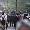 Beim Viehscheid in Immenstadt 2023 kamen 657 Tiere ins Tal. Tausende Besucher schauten beim einzigen städtischen Viehscheid in Deutschland zu.