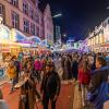 Fotos vom Memminger Jahrmarkt 2022 am Samstagabend, 15.10.2022.