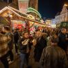 Fotos vom Memminger Jahrmarkt 2022 am Samstagabend, 15.10.2022.